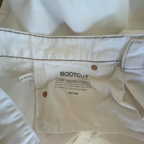 J.Crew white denim bootcut 28 S - Picture 8 of 15